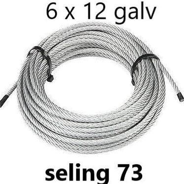 Kawat seling 4mm baja galvanis/wire rope 4mm/kawat sling 4mm galvanis