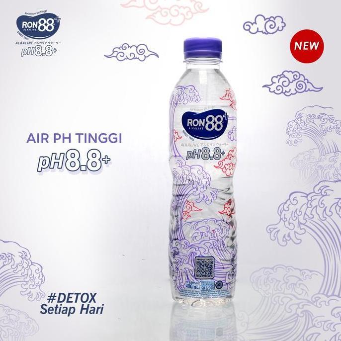 Dryck- Ron88 Alkaline 400 Ml Ph 8.8+