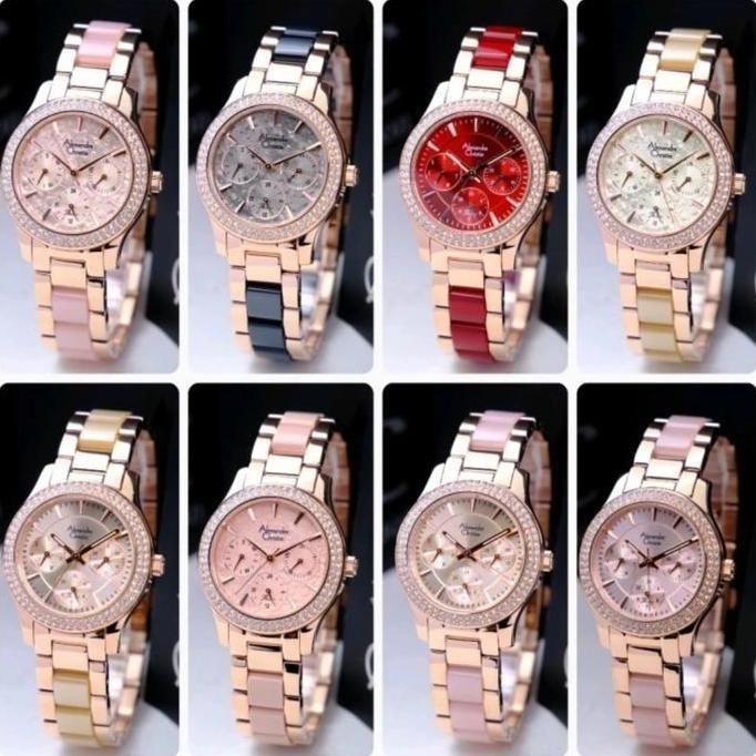 ALEXANDRE CHRISTIE AC2932 AC 2932 JAM WANITA ORIGINAL Stainless terlaris