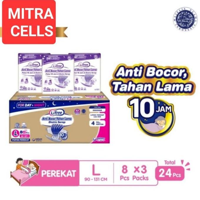 BEBAS ONGKIR - lifree perekat l8/ lifree popok perekat l 8 l8/ lifree perekat L8 L 8