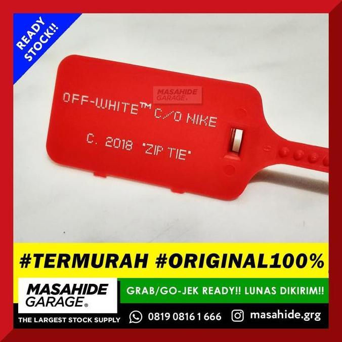 Kvinna- Off White Zip Tie (No Brand) | Offwhite Ziptie Virgil Abloh (Polos)