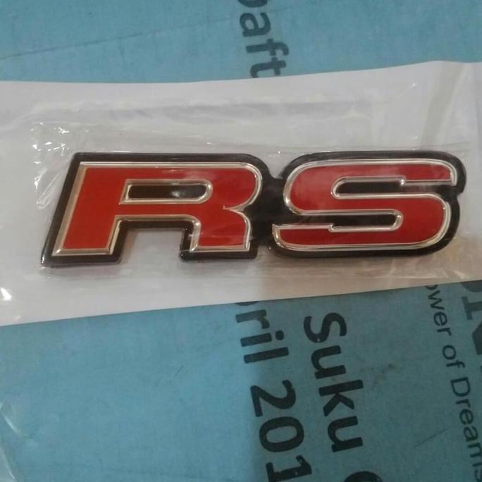 EMBLEM/LOGO RS BAGASI BELAKANG JAZZ RS READY