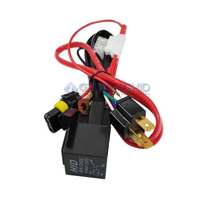 Promo VOXX LED Relay Booster HID H4 H6 Hi-Lo Untuk Motor Cabang 1 Diskon