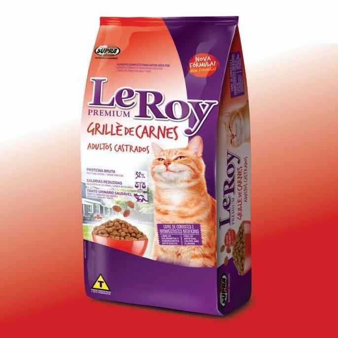 TERBARU - LEROY CAT FOOD GRILL BEEF URINARY 10.1KG PREMIUM