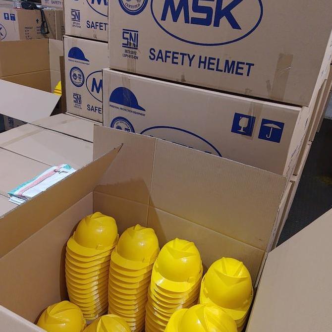Helm Safety Sni Untuk Proyek Keselamatan Kerja Murah Pria Wanita Seragam
