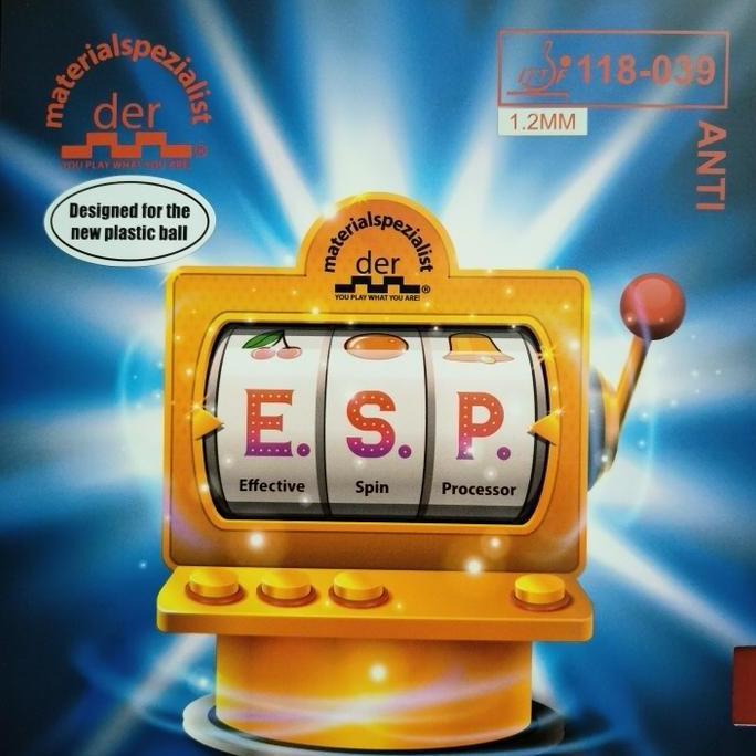 Der Materialspezialist ESP ( Anti Spin )