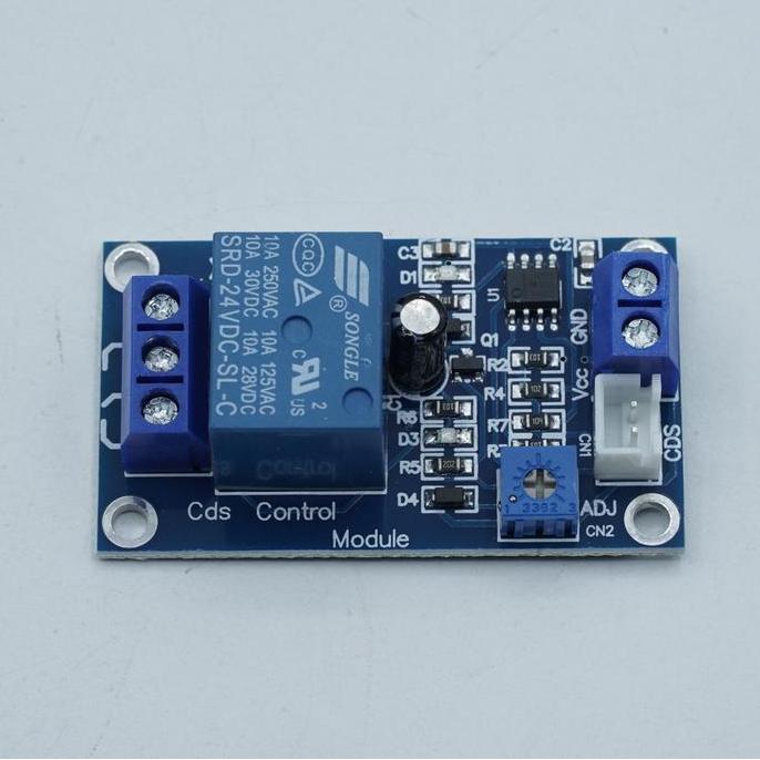 Promo XH-M131 DC 24V Light Control Switch Photoresistor Relay Module Detection Sensor - SKU 2.025.00