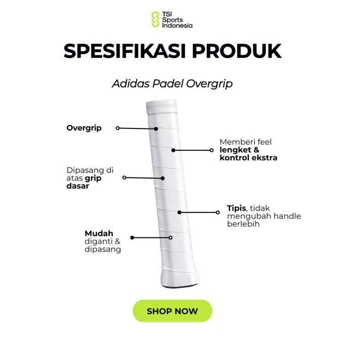 Grip Padel / Tenis / Badminton Adidas Padel Overgrip ( 3Pcs )