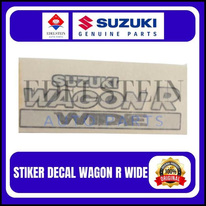 BEST DEAL STICKER SUZUKI WAGON R WIDE 