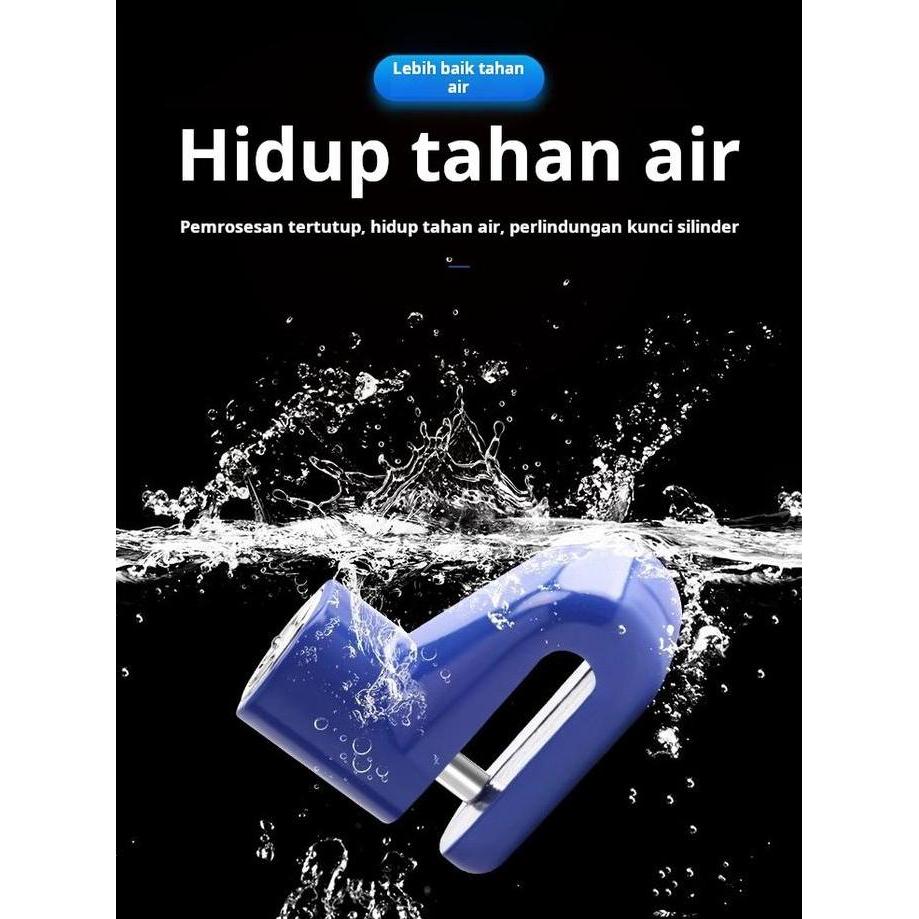 Promo Kunci anti maling sepeda gunung, kunci sepeda motor, kunci anti maling, kunci rem cakram Disko