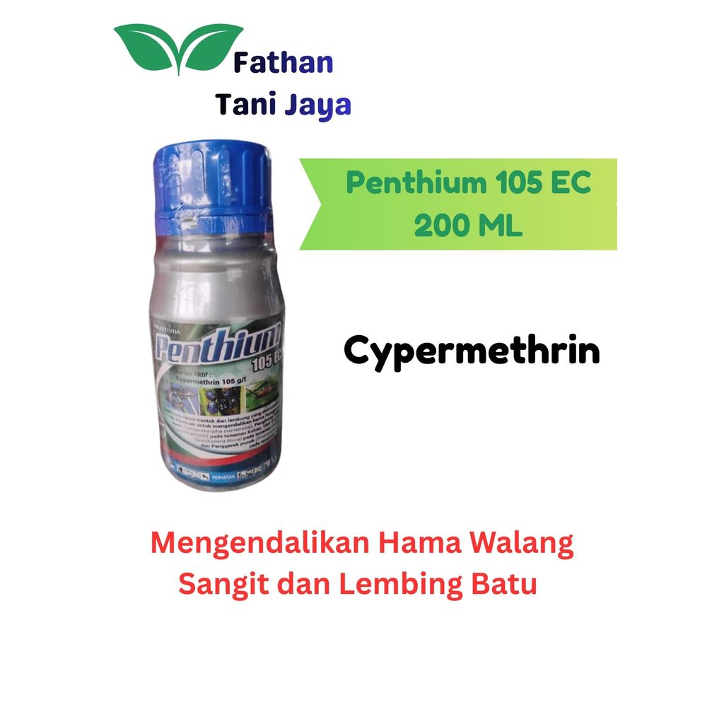 Insektisida Penthium 105EC Obat Ampuh Walang Sangit dan Lembing Batu - 200 ML