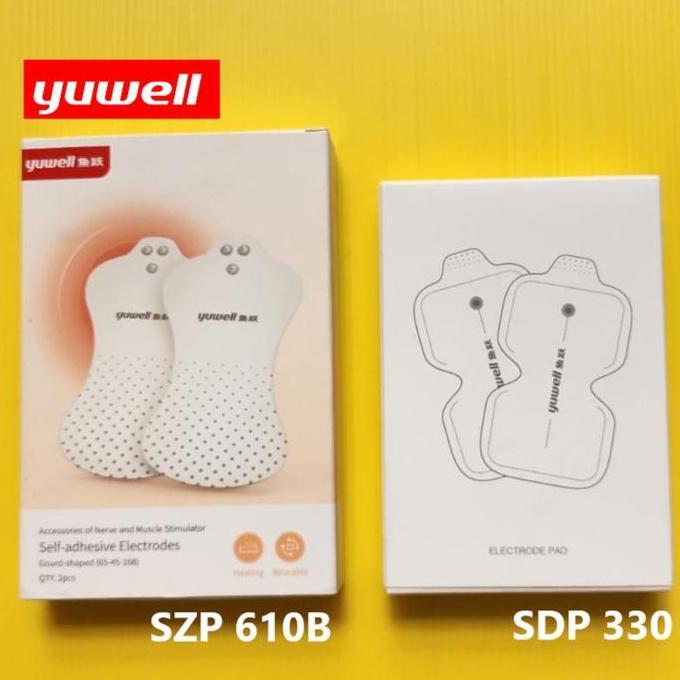 Yuwell TENS Electrode Pad SZP-610B SDP-330 Perekat Pads 2pcs Original