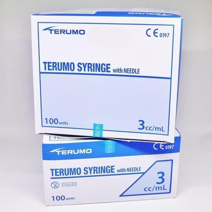 Spuit 3cc Terumo/ Terumo Syringe 3cc/ Alat Suntik 3ml