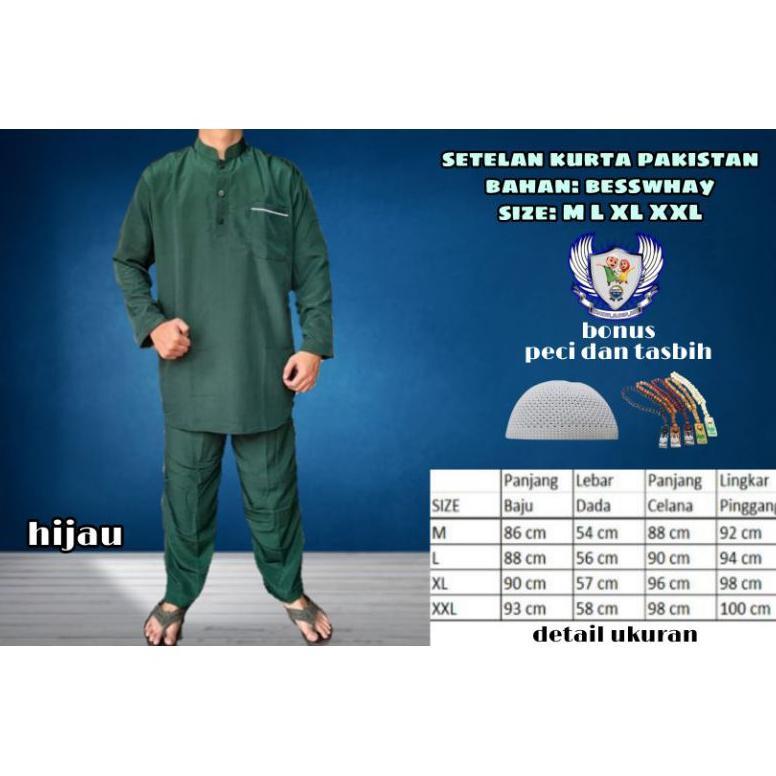 Disc Setelan Busana Muslim Pria Dewasa. Setelan Pakistan Dewasa. Setelan Kurta Dewasa. Setelan Koko 