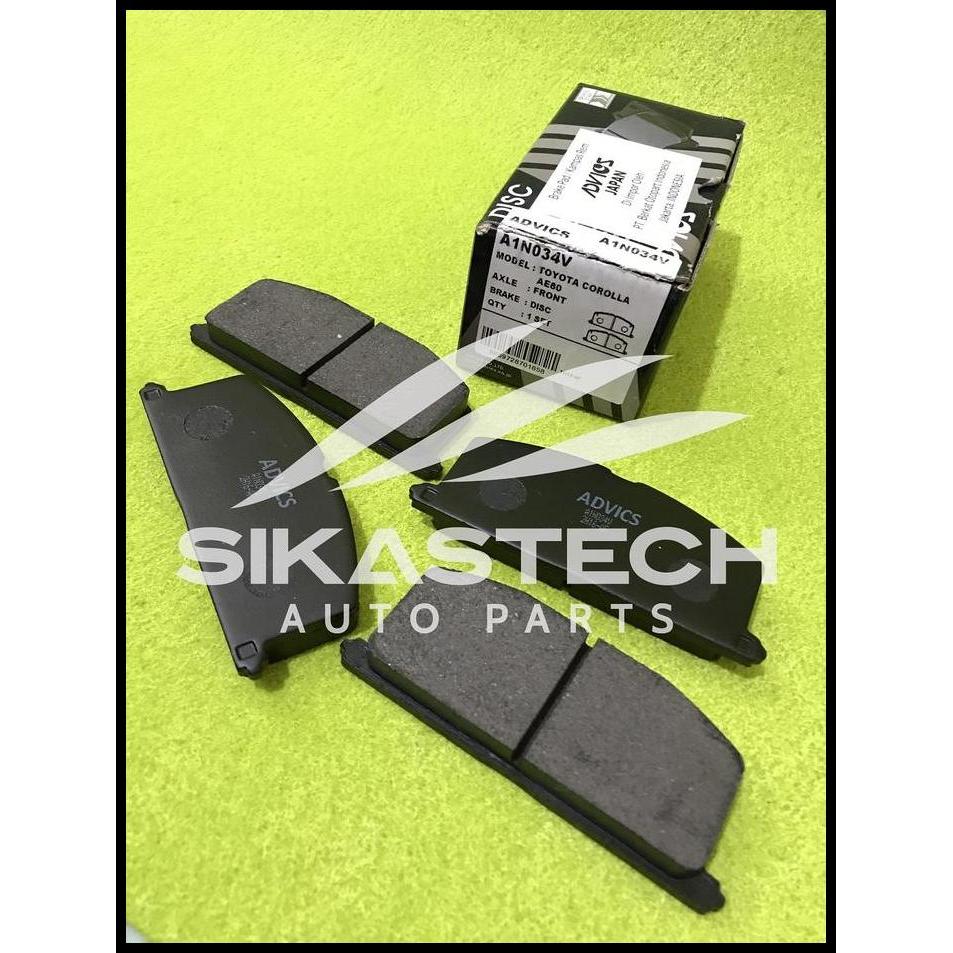 TERBARU 04491-12170 SET FRONT DISC BRAKE PADS KIT / KAMPAS REM CAKRAM RODA DEPAN SEPASANG KANAN & KI