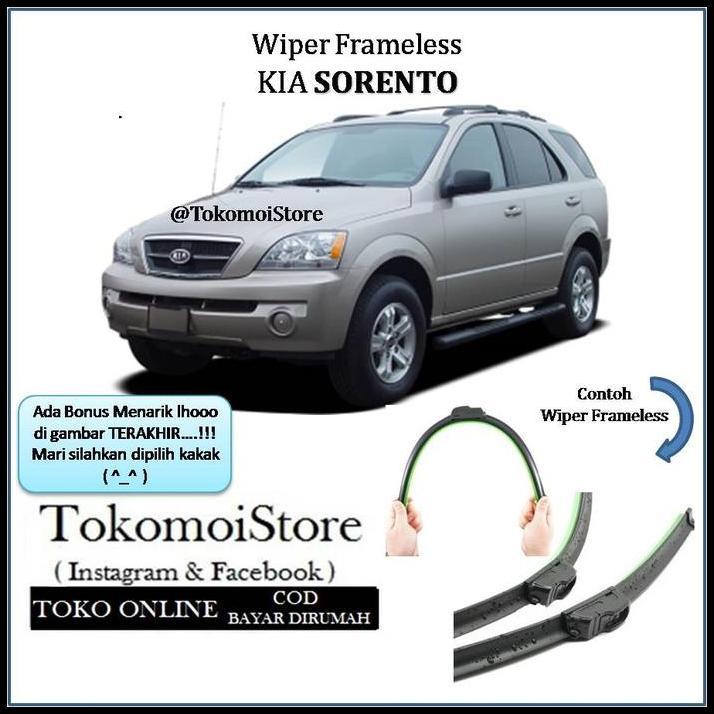 BEST DEAL WIPER KACA MOBIL KIA SORENTO 2003 2004 2005 2006 2007 2008 2009 
