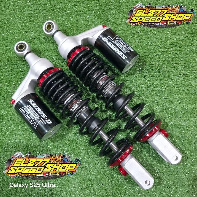 NOICHERS SHOCKBREAKER SEKOK SHOCK BELAKANG PCX N MAX 155 TABUNG MDL COPY YSS BLACK SERIES UKURAN 345