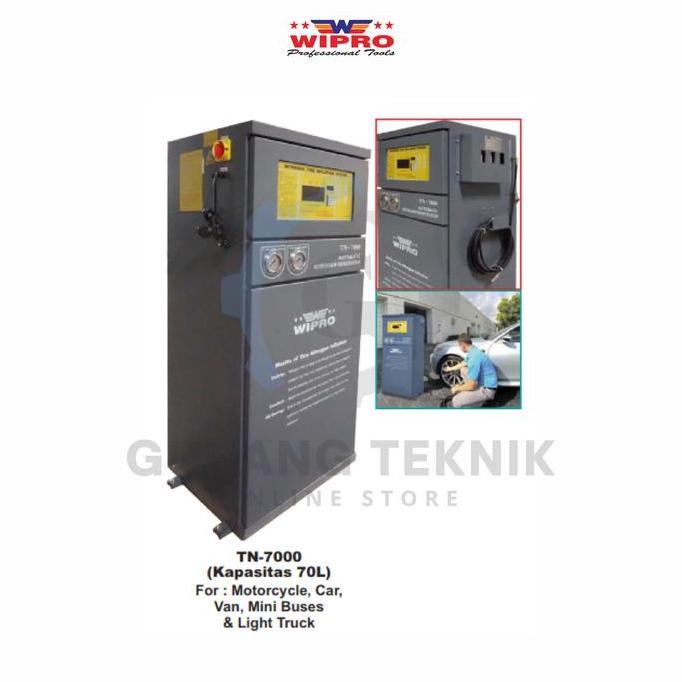 GUNMED Pompa Ban Otomatis Nitrogen WIPRO TN-7000 / Automatic Digital Tire