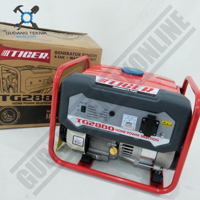 PIXKO Genset Tiger TG2880 Genset 1000 Watt 4tak TG 2880