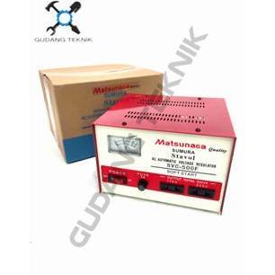 VIST Stabilizer MATSUNAGA Stavol SVC500F 500Watt / Stabilizer Listrik Stavolt SVC 500 MATSUNAGA