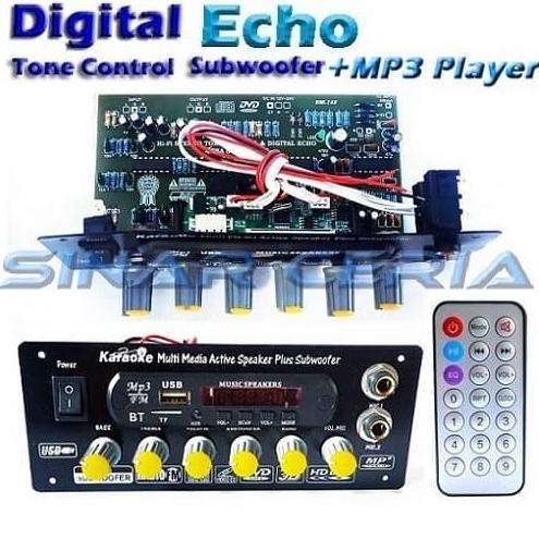 KIT TONE CONTROL DIGITAL ECHO SPEAKER ACTIVE SUBWOOFER + MP3 BLUETOOTH