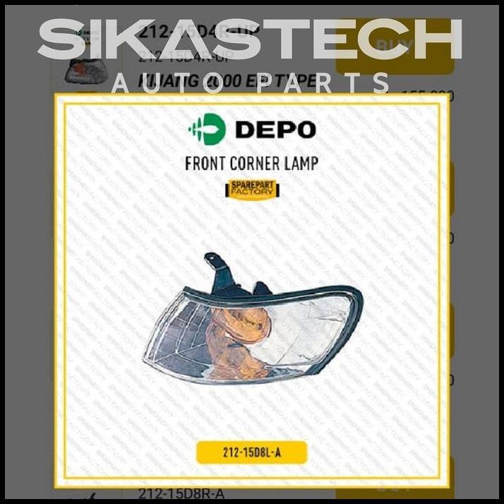 GRATIS ONGKIR DEPO DEPO 81620-12530 LEFT FRONT TURN SIGNAL CORNER LIGHT COMBINATION LAMP ASSY / LAMP