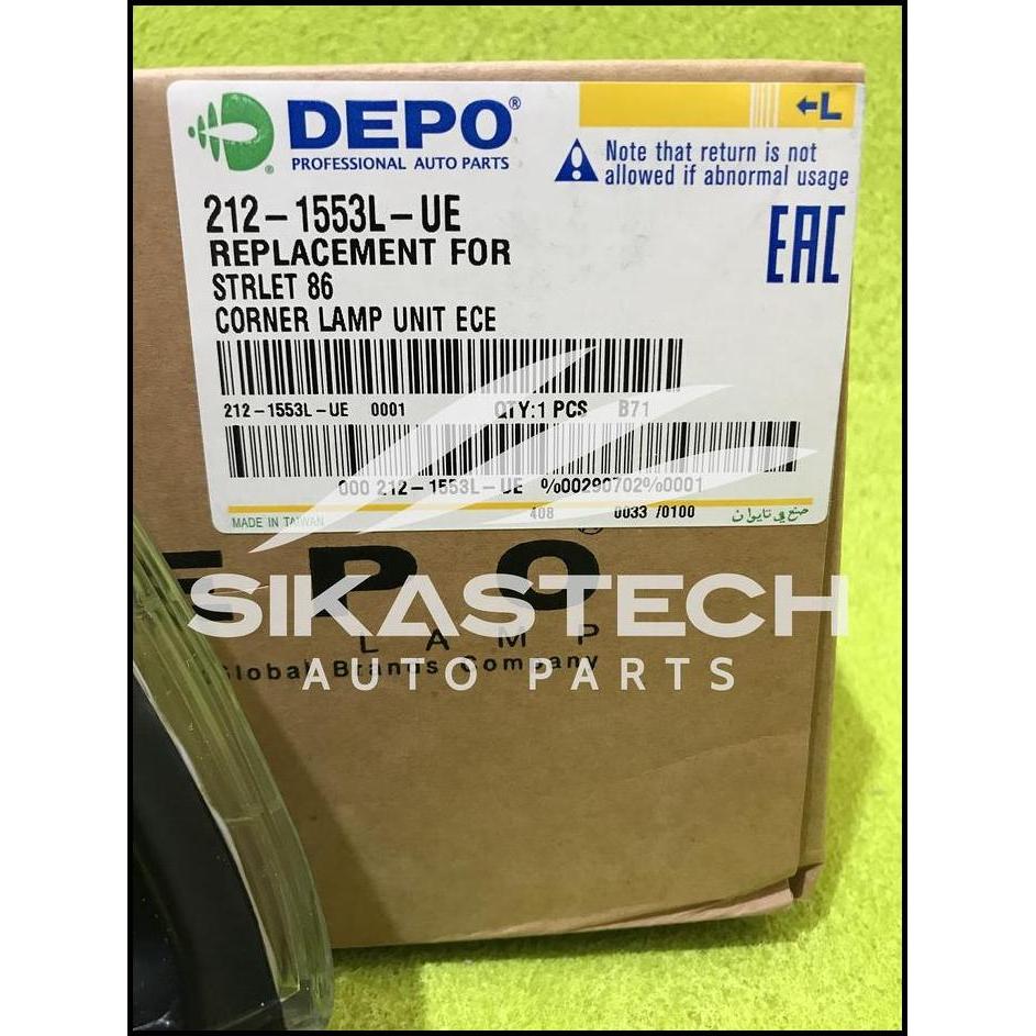 GRATIS ONGKIR 81620-19545 LEFT FRONT TURN SIGNAL CORNER LIGHT COMBINATION LAMP ASSY / LAMPU SEIN RIT