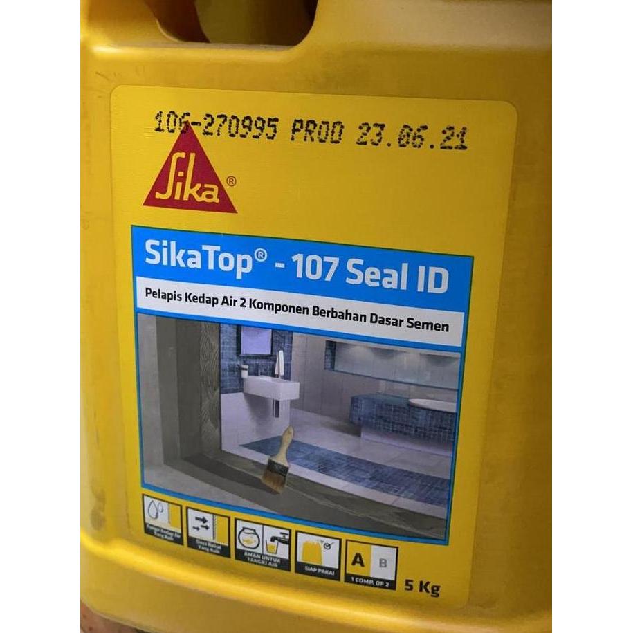Potere- Cairan Sika 107 5L Tanpa Semen / Cairan Sika 107 Saja