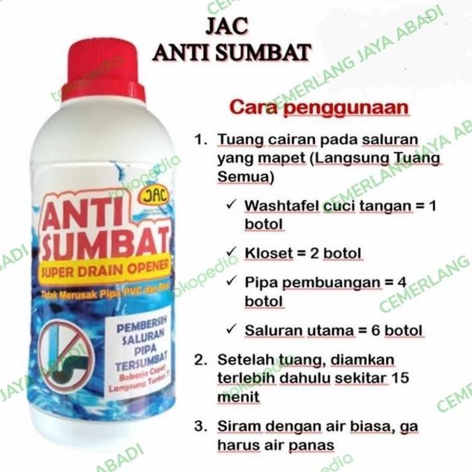 Antimateri- Soda Api Cair / Cairan Soda Api Anti Mampet /Anti Sumbat