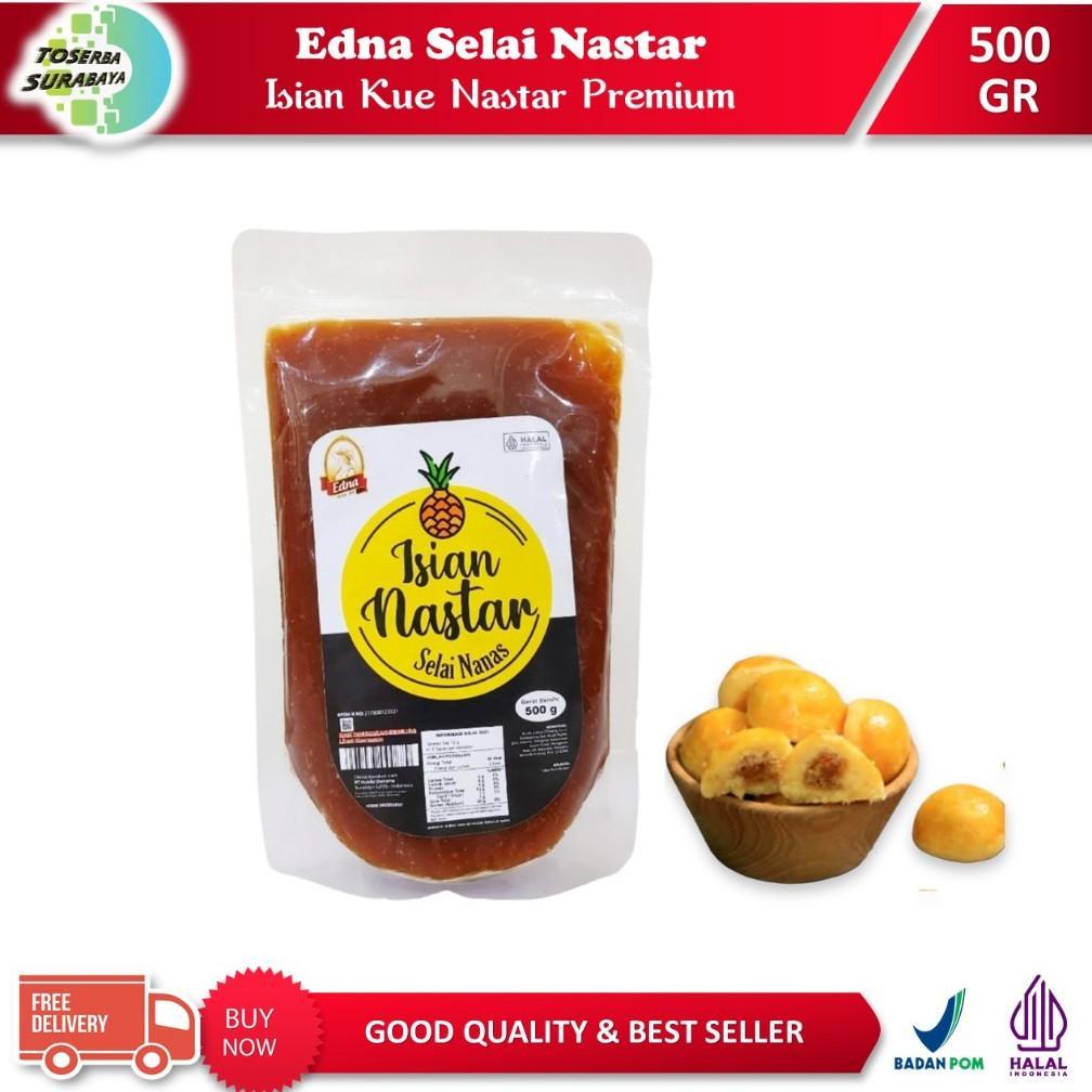 Stockready Selai Edna Nastar 500Gr - Selai Nanas Nastar Good Quality - Halal