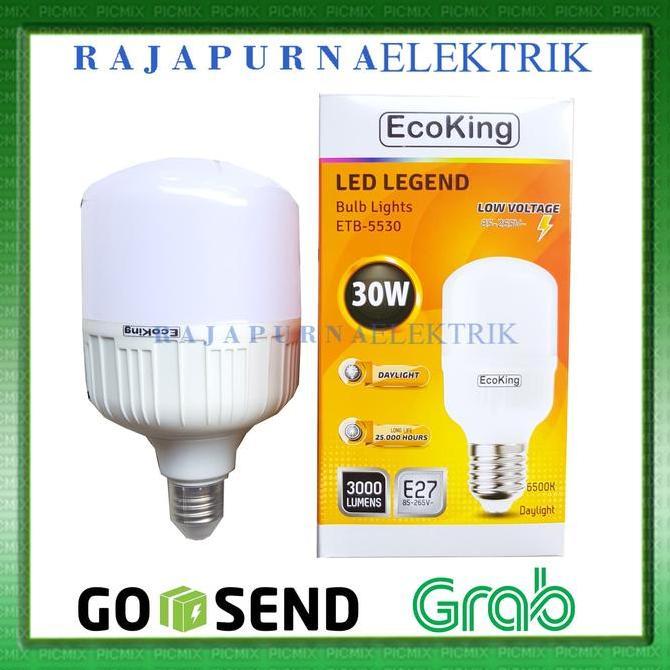 Leggero- Lampu Led Bulb Jumbo Ecoking 30W / 30 Watt Super Terang