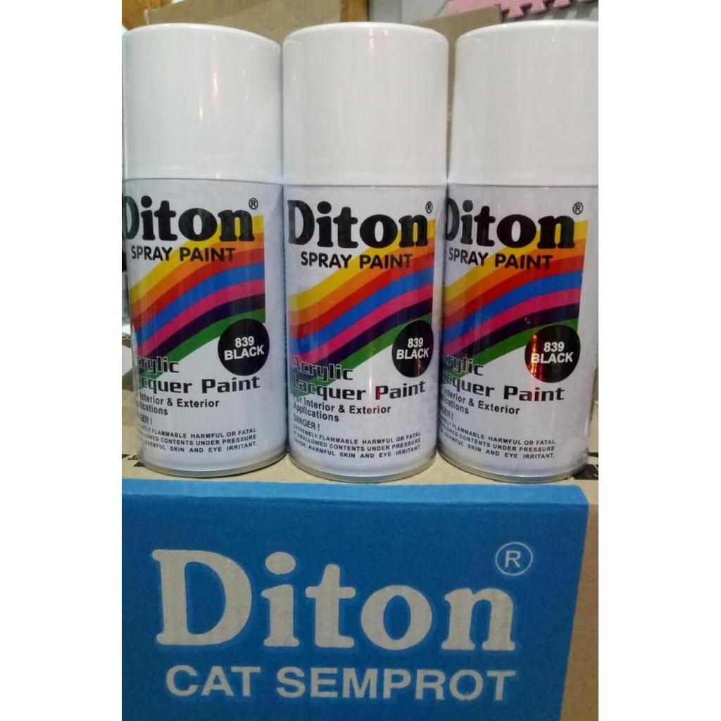 Attrezzo- Pilok Pilox Diton Black 839 300Cc Hitam Glossy Kilap