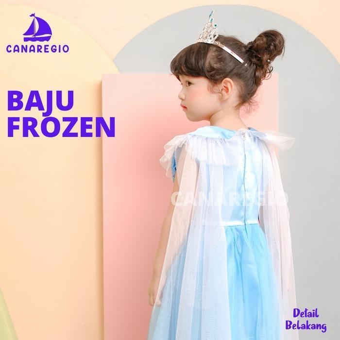Bisa Cod - Baju Frozen Gaun Pesta Anak Frozen Baju Pesta Ulang Tahun Cosplay Frozen Anak