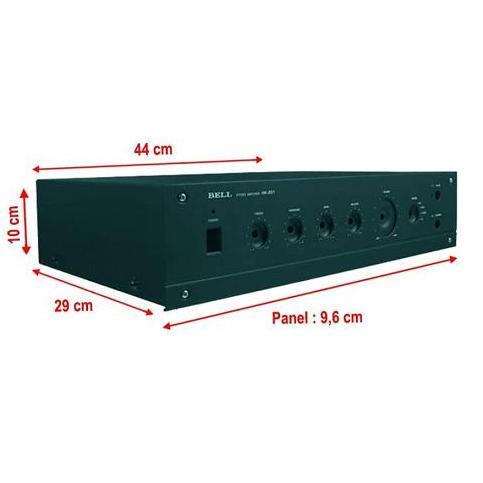 BOX POWER AMPLIFIER HK-201 BOX BELL HK 201 BOX AMPLY HK201