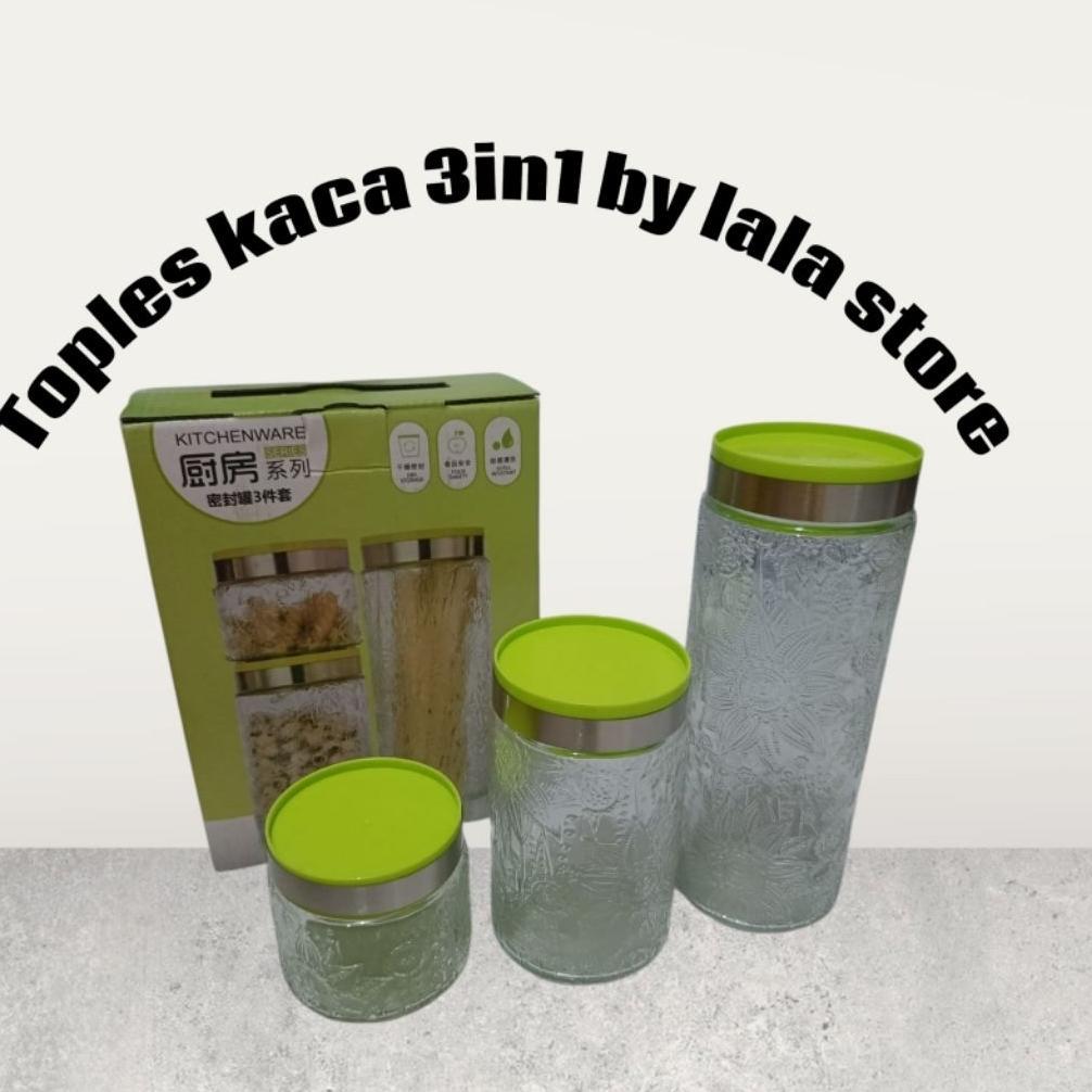 TOPLES KACA 3IN1 TOPLES MOTIF BUNGA ,TOPLES LEBARAN/NATAL