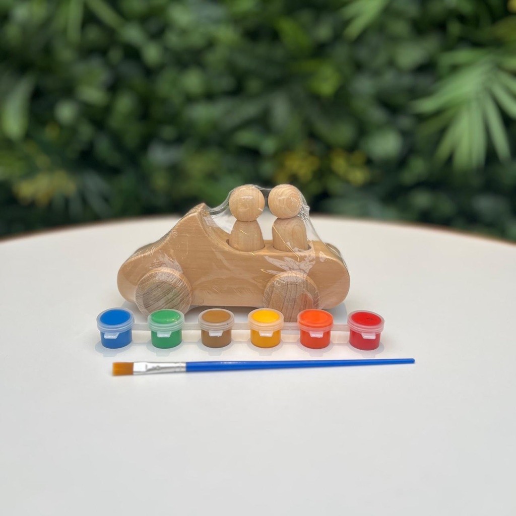 Lettering and Life DIY Wooden Car