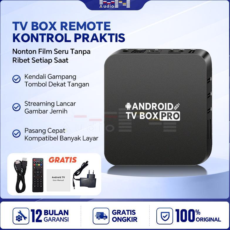 BESTPROMO TV Box Android 4K HD 8G+128G Smart Set Top Box 2.4G/5G Dual-band WiFi Smart TV Box Unlock 