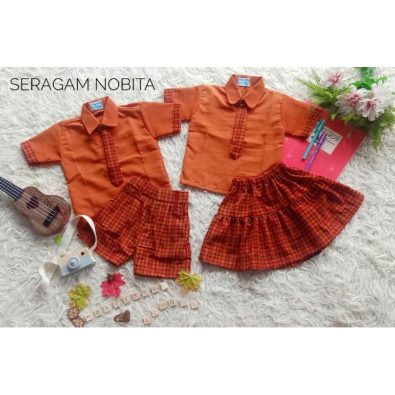 SERAGAM TK | SERAGAM SEKOLAH | SERAGAM PAUD | SERAGAM KOREA | AZZAFRAN | BAJUNIK