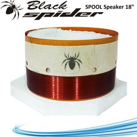 SPOOL VOICE COIL SPUL SPEAKER 18 INCH SPOL BLACK SPIDER 18 SB 401 VC 99.2 MM 18" INCH BLACKSPIDER