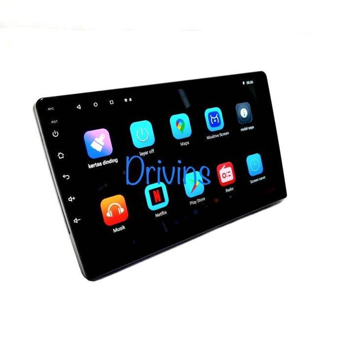 HEAD UNIT DOUBLE DIN ANDROID SKELETON SKT-8189 9 INCH & 10" INCH VOICE COMMAND UNIVERSAL BLUETOOTH C