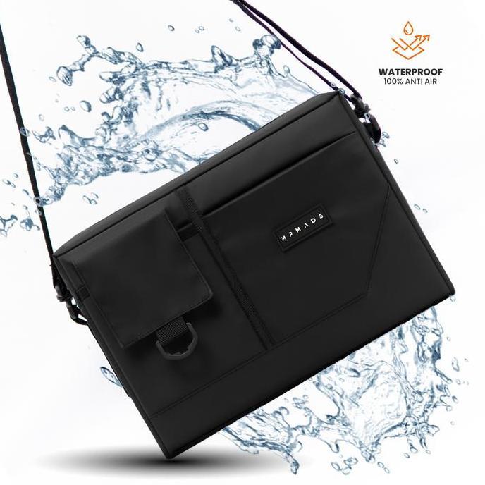 BER_KABIET - MR MADS - HAROLD TAS TABLET 12 INCH - TAS SELEMPANG SLING BAG ANTI AIR