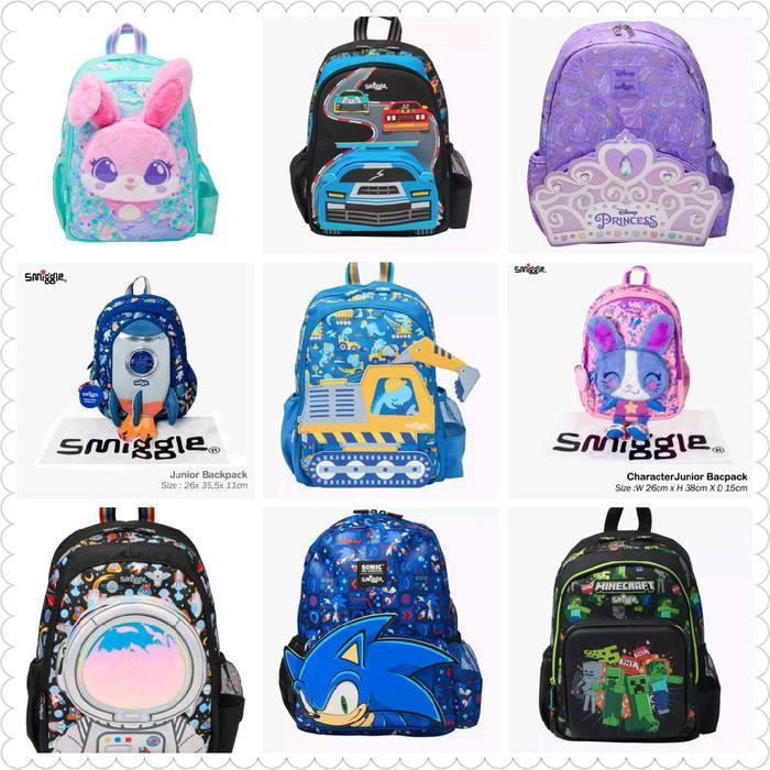 Bisa Cod - Tas Sekolah Junior(Tk) 4-7 Tahun Import Fashion