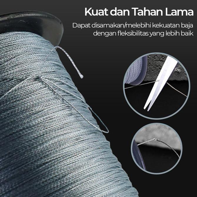 Tsurizao- Senar Pancing Benang Pe 300M 500M Kuat / Senar Pe Pancing / Senar Pe Murah Kenur Pancing P