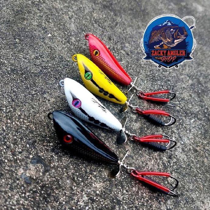 Tsurizao- Geol Rattel Kipas Umpan Casting Gabus Toman Raz Lure