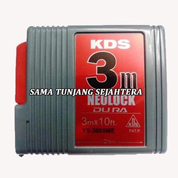 Hiyahiya- Meteran Kds 3 Meter Neolock