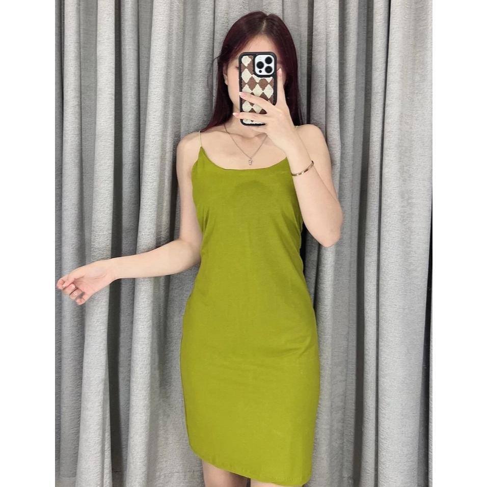 Termurah / Hot Sale Dress Tan-Ktop Tali Kecil Dress Mini Super Seksi