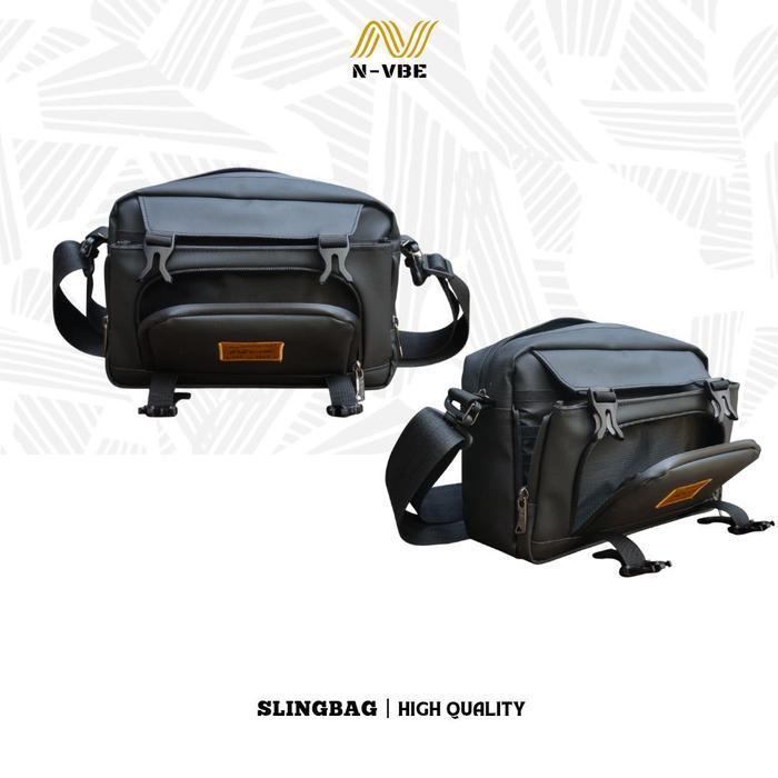 Bisa Cod - N-Vbe Genesis | Tas Slempang Pria Tahan Air | Slingbag | Tas Pria Anti Air Selempang