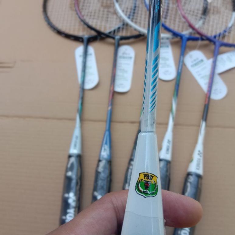 Original Promo Murah Paket Komplit Raket Badminton Model Terusan Berlogo Pbsi Murah Berkualitas