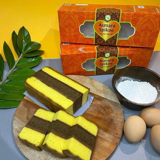 Spikoe Rasa Original Oleh Oleh Khas Surabaya / Spikoe Roti Lapis Kukus Asmara Organik Kue