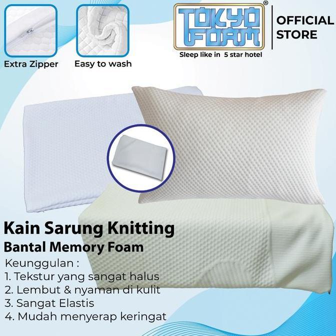 Kain Sarung Bantal Knitting by Tokyo Foam